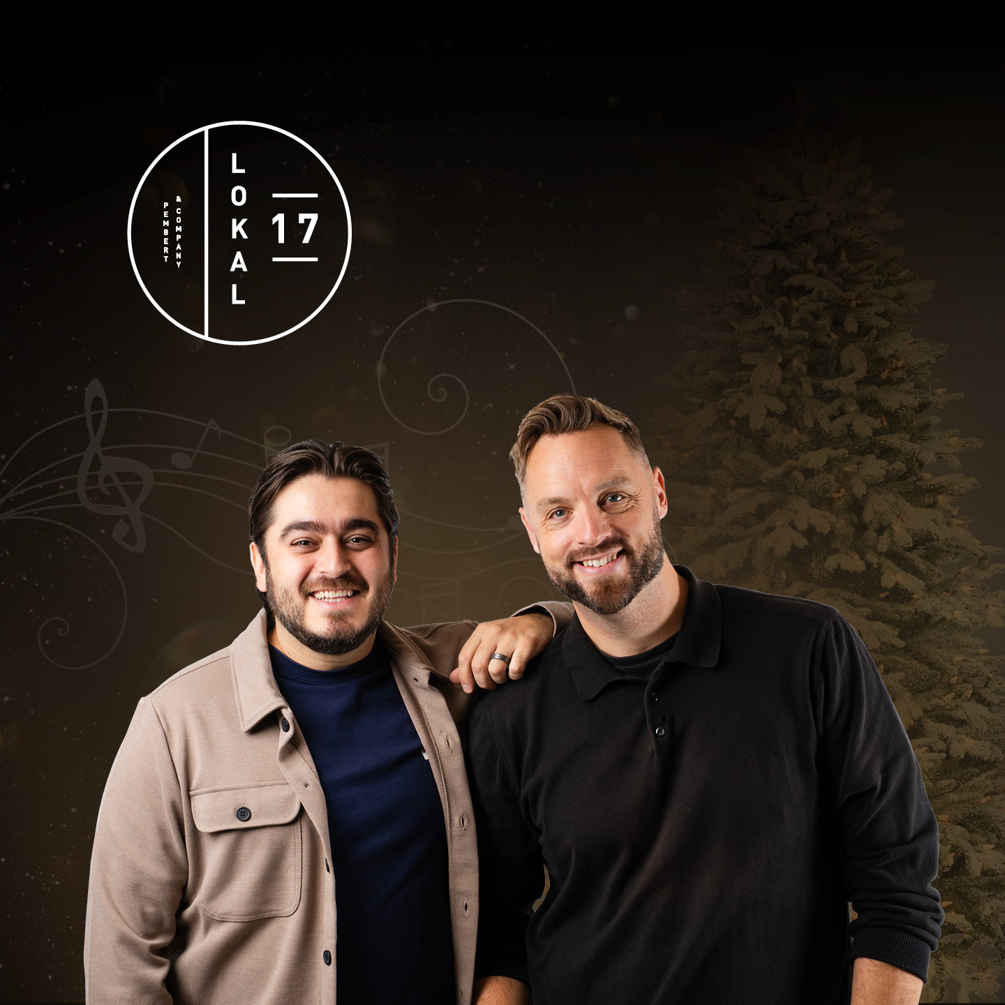 En riktigt god julshow med Tomas Kaminski och Robin Paulsson på Lokal 17